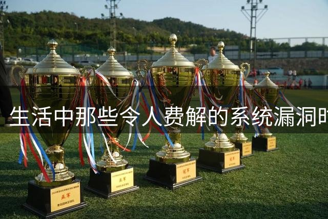 生活中那些令人费解的"系统漏洞"时刻